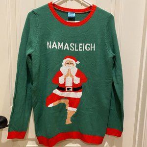 Yoga Christmas Sweater